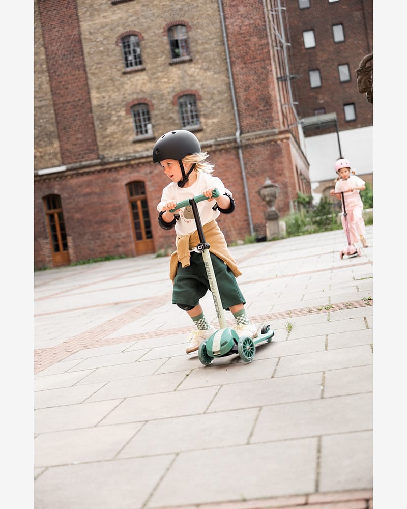 Scoot and Ride Highwaykick 3S Sparkesykkel - med LEDlys i hjul | Barn 3år+