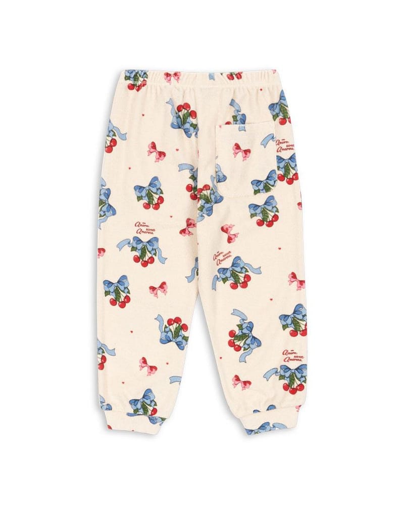 Joggebukse med Print - Øko Bomull Frotte | Itty Sweat Pants