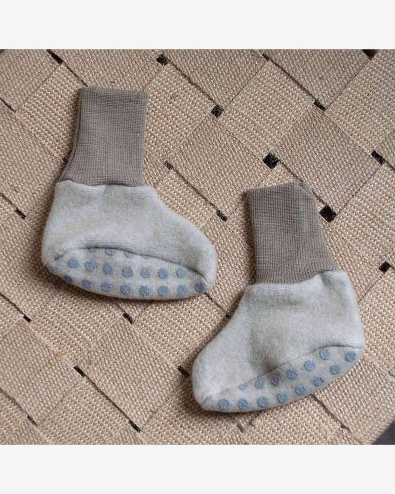 Babysokker i ullfleece