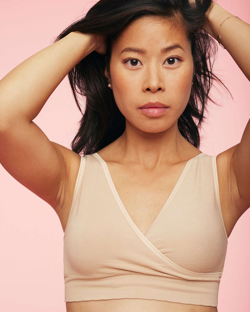 Amme BH - Øko Bambus - Lett støtte | Crossover BH