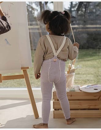 Strømpebukse Rib u/ føtter, m/ seler - Footless Tights