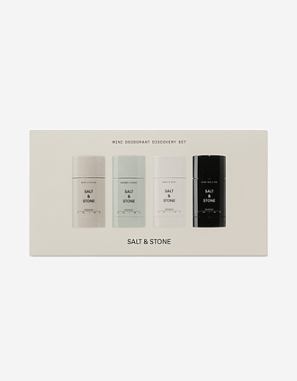 Deodorant uten Aluminium 4pk - 100% Naturlig,15 g | Mini Deodorant Discovery Set