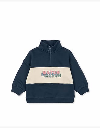 Genser med Halv Glidelås - Øko Bomull | Lou Half Zip Sweat OCS