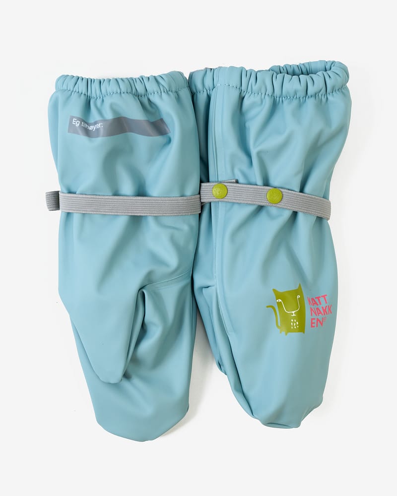 Regnvotter Barn M/ Fleecefôr