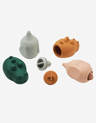 Badeleker i Silikon - 4pk | Carolina