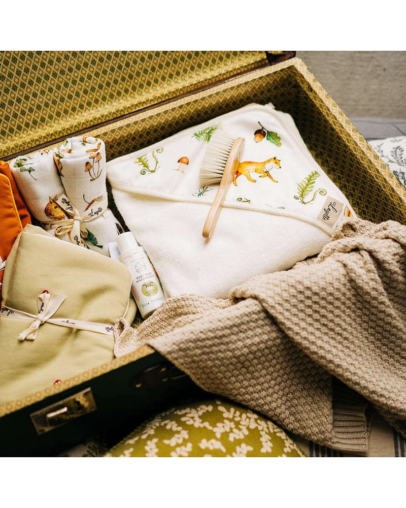 Badehåndkle Baby - 100% Bambus - 85x85cm