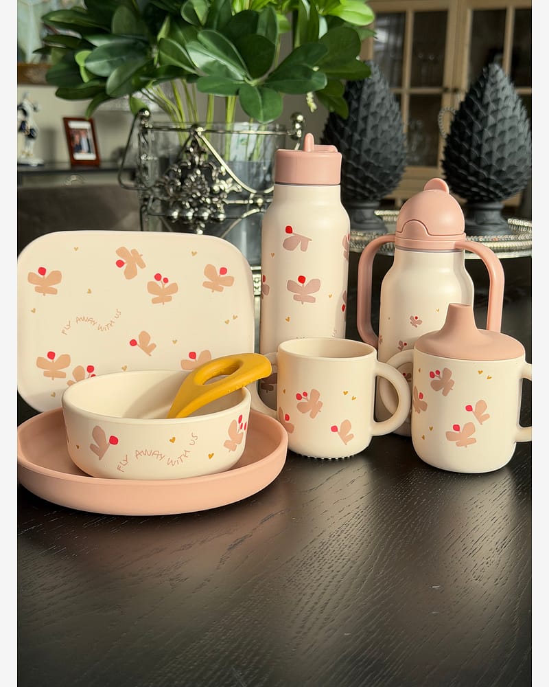 Spisesett i Silikon - 4pk | Vivi