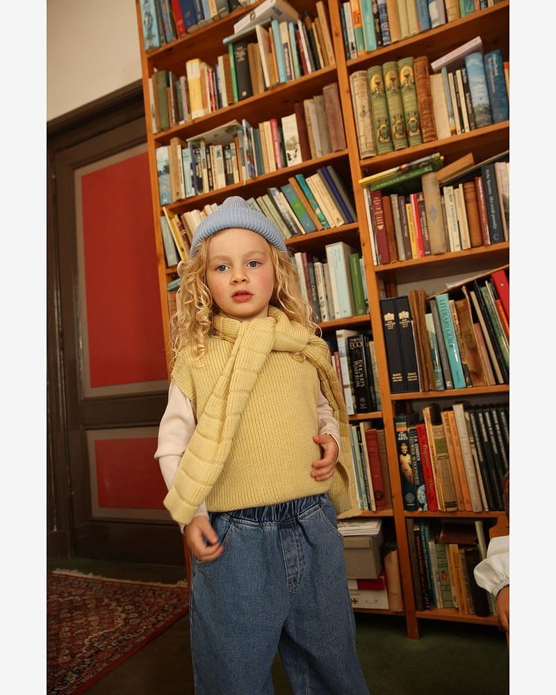 Ullvest Barn - 100% Merino, Ubehandlet Ull | Vest Harvey