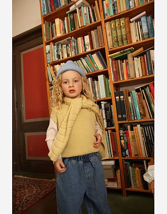 Ullvest Barn - 100% Merino, Ubehandlet Ull | Vest Harvey