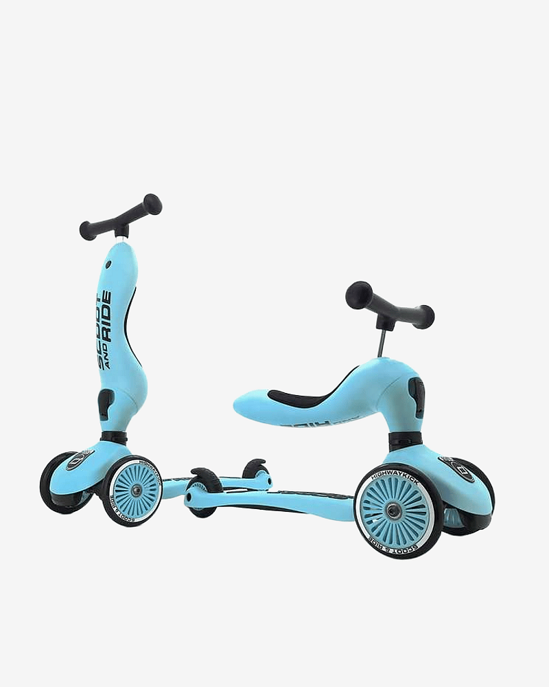 Sparkesykkel & Løpesykkel - Scoot & Ride Highwaykick 1 | Barn 1-5 år