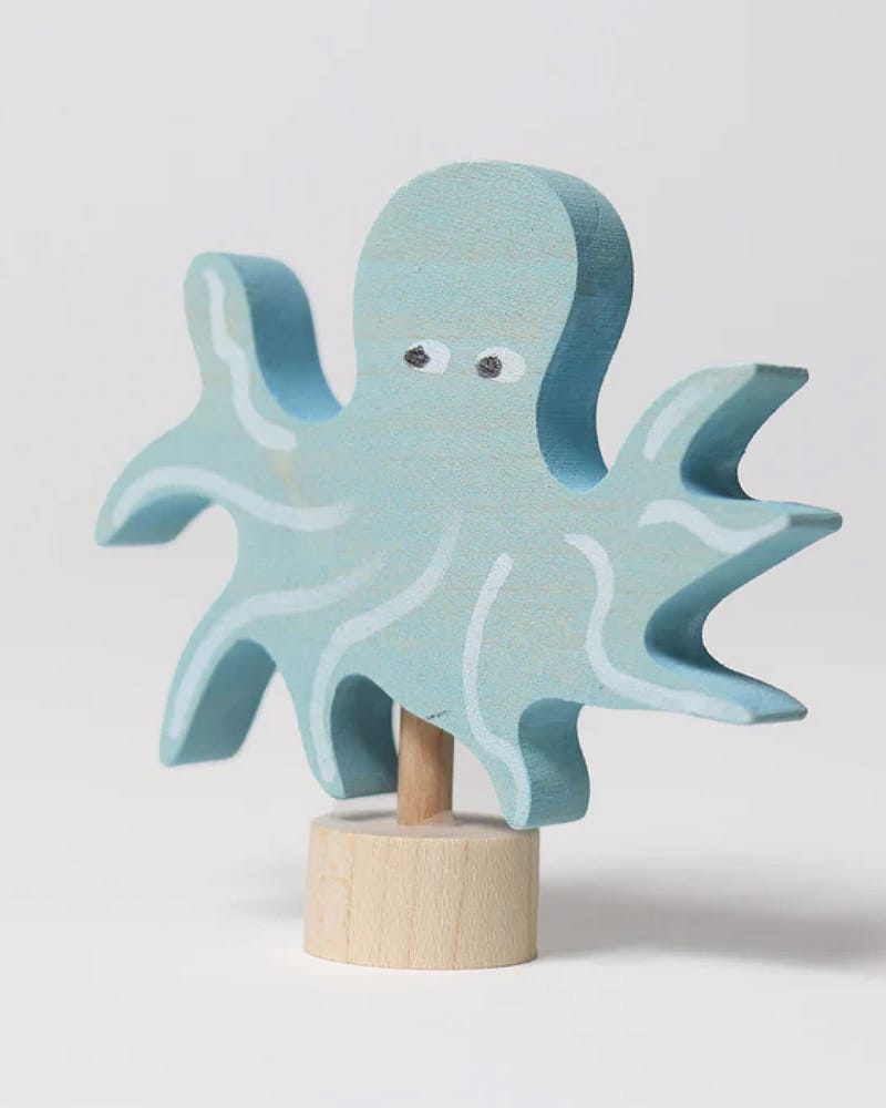 Blekksprut til Bursdagsring | Figur Grimms Lysestake