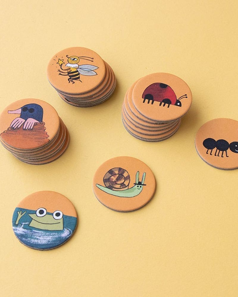 Puslespill og "Hvor er..."-spill - 2i1 Puslespill Barn 3år+ | Bear’s Forest