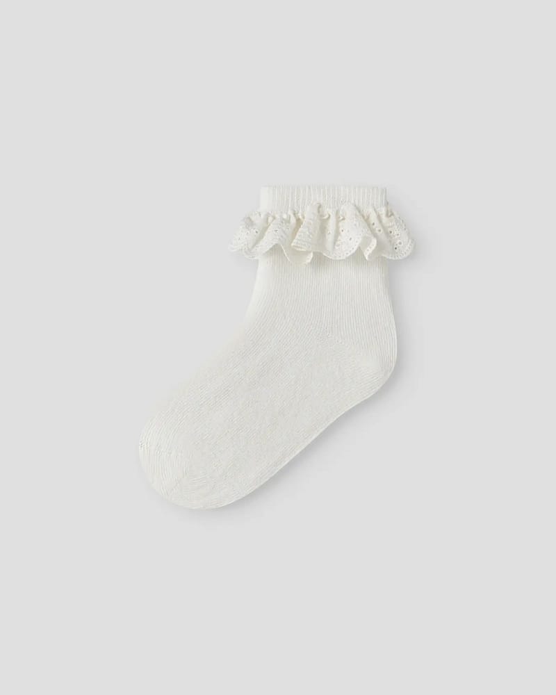Sokker Barn med Blonder 2pk - Ankelsokker | NMFDERTRUD 2 PACK SOCK LIL
