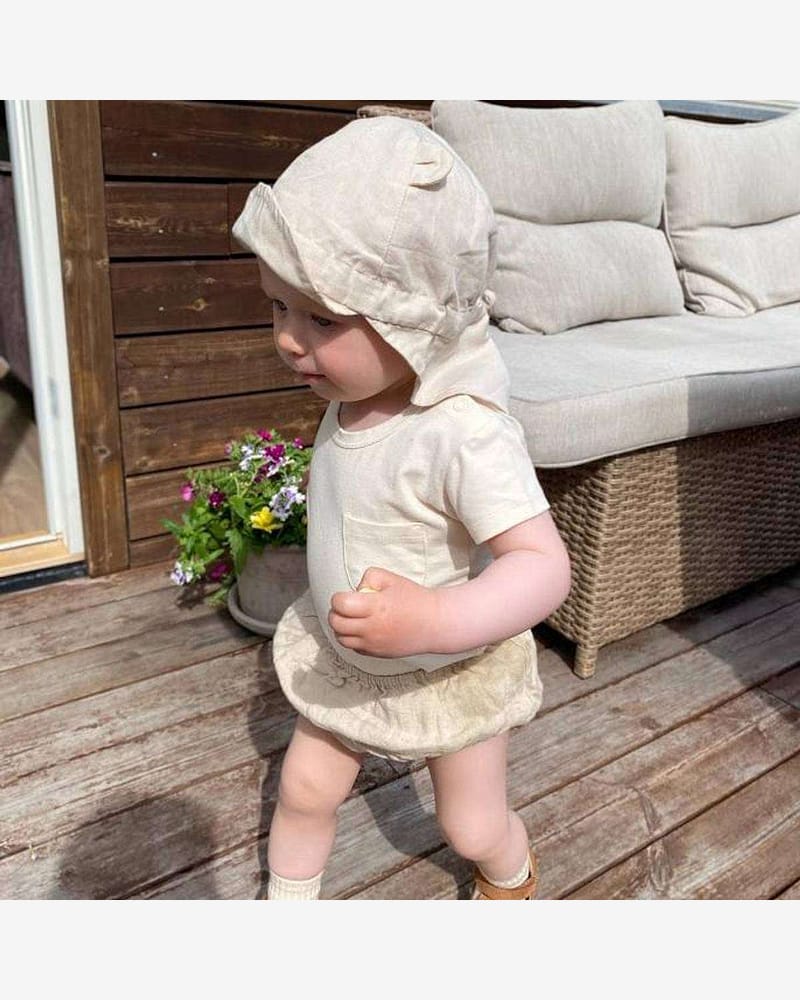 Body T Skjorte - Øk. Bomull - The Short Sleeve Pocket Onesie