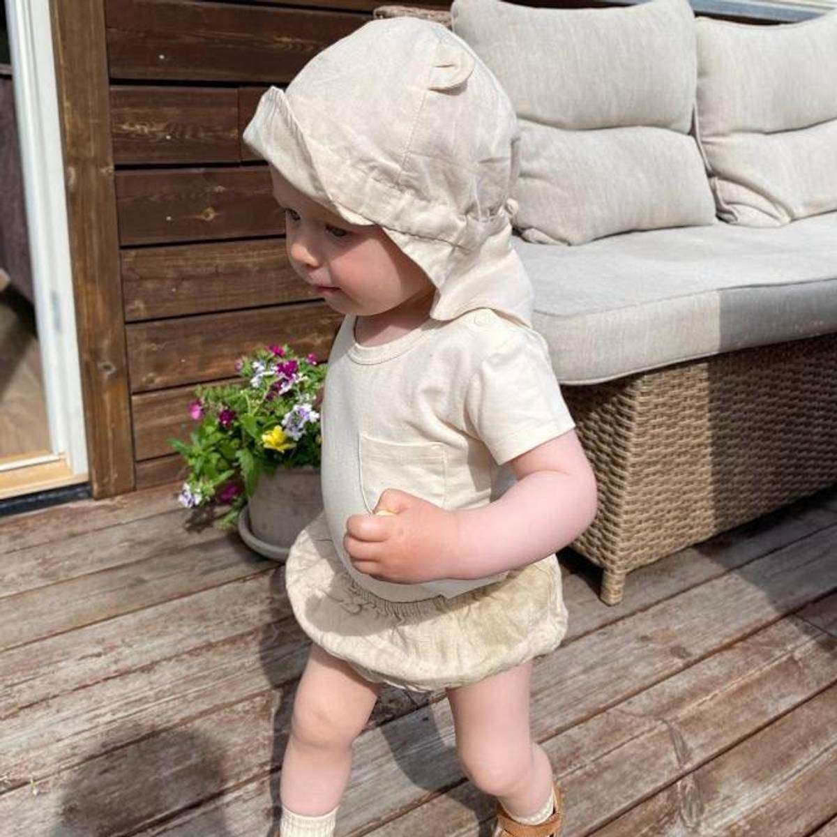 Body T Skjorte – Øk. Bomull – The Short Sleeve Pocket Onesie