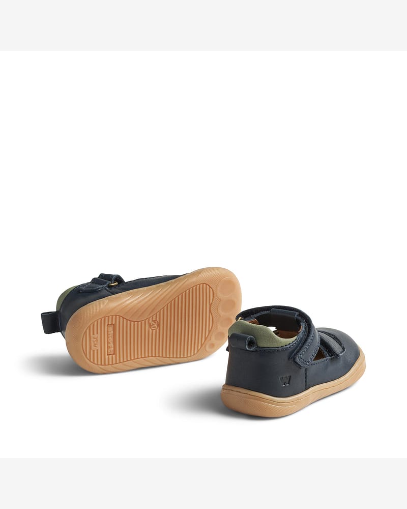 Sandaler i Skinn m/ Lukket Tå & Hel - Sven Pre-Walker