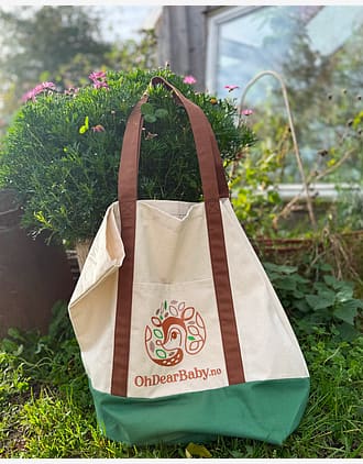Totebag / Barnehagepose - Øko Bomull