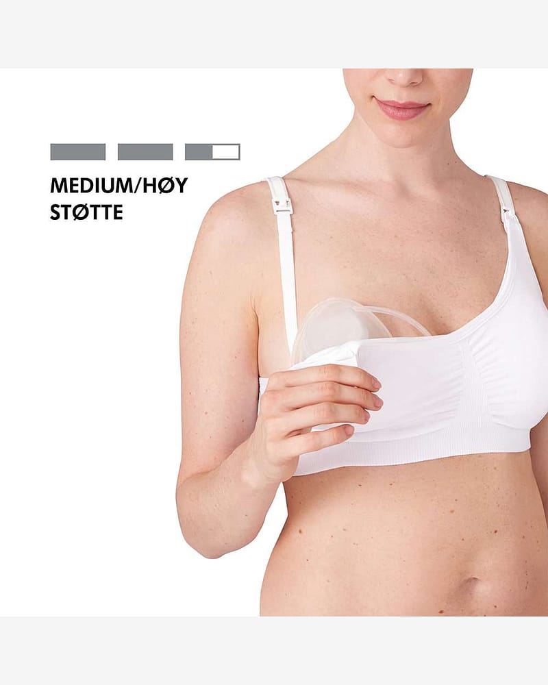 Amme & Brystpumpe BH 3-i-1 - Høy Støtte