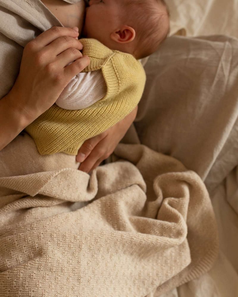 Babyteppe Ull, Tykt - 100% Merino, Ubehandlet | Dora