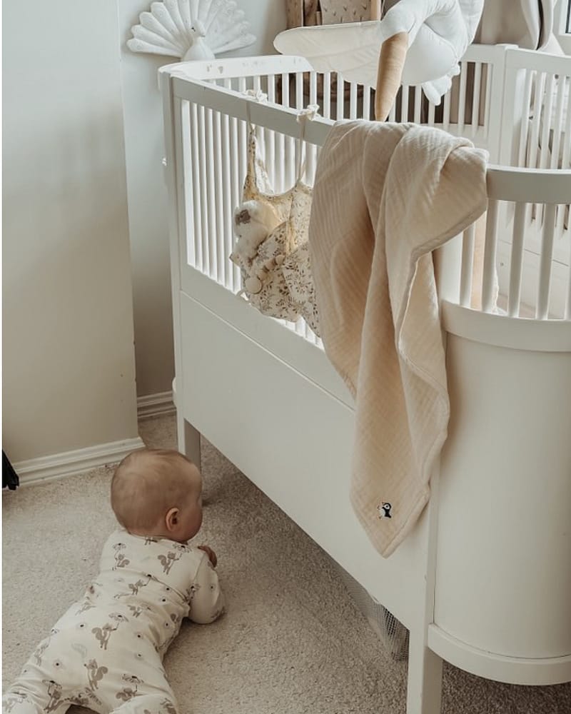 Lunni - Swaddle/Svøpeteppe - 100% Økologisk Musselin - 100x100cm