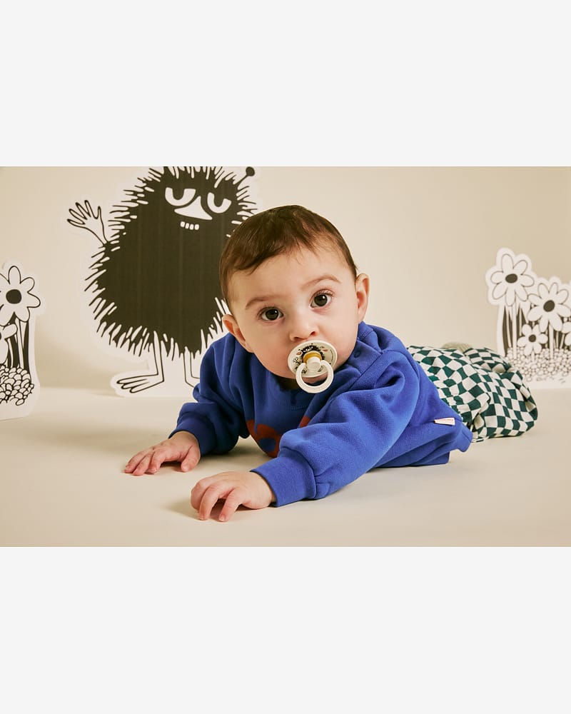 BIBS x Moomin Smokk 2pk – Rund, Naturgummi | Stinky