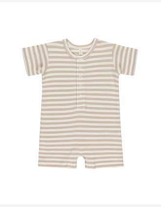Romper Baby m/ Vaffelstruktur - 100% Øk. Bomull | Waffle Snap Romper