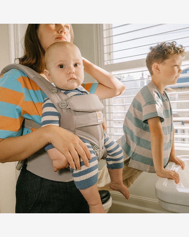 Bæresele Omni Classic - Best i Test 2026 | 0-4år - Front & Rygg