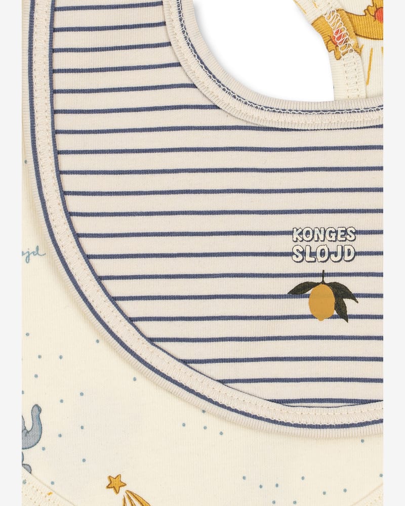 Siklesmekke 2pk - Øko Bomull | Basic 2 Pack Bibs