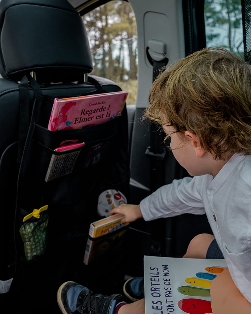 Ezimoov Oppbevaringslomme til Bil - 56 x 38,5 cm | Travel Organizer Plus