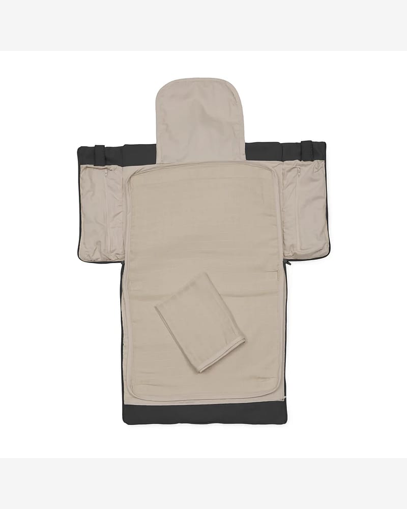 Stelleveske Utbrettbar 2i1 - Øk. Bomull | Vognkroker inkludert