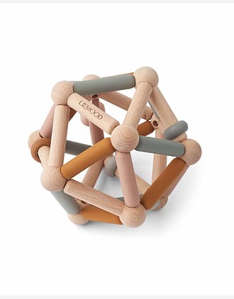 Babyleke Ball - Tre og Silikon | Annemette Baby Motoric Toy