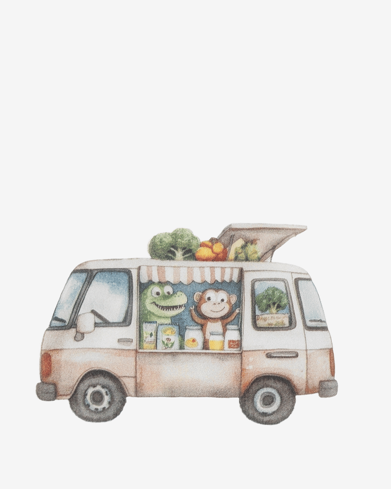 Body Langermet Baby - Øko Bomull, Elastan | HCBilly Vegie Truck 31252