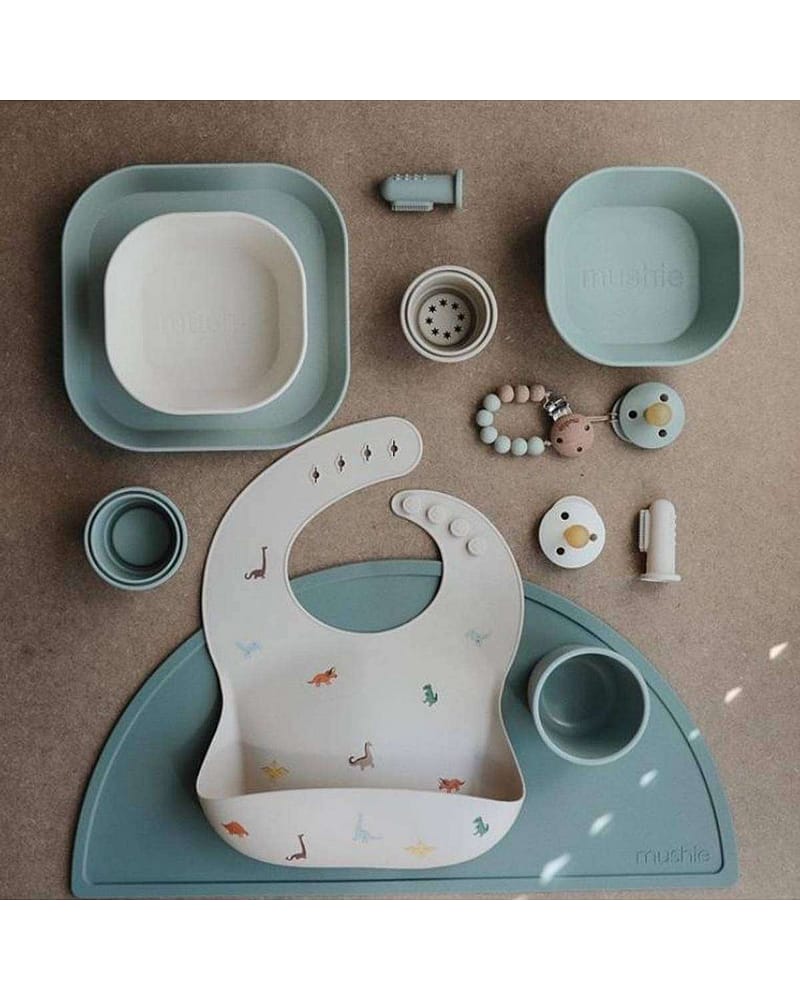 Smekke Baby - Silikon - Dyp Lomme | Silicone Baby Bib