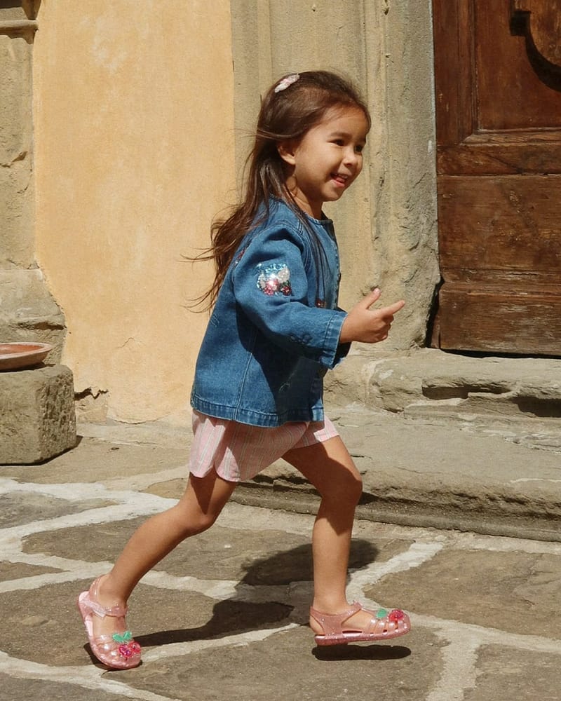 Denim Jakke M/ Glitter Paljetter - Øko Bomull | Magot Sequin Denim Jacket