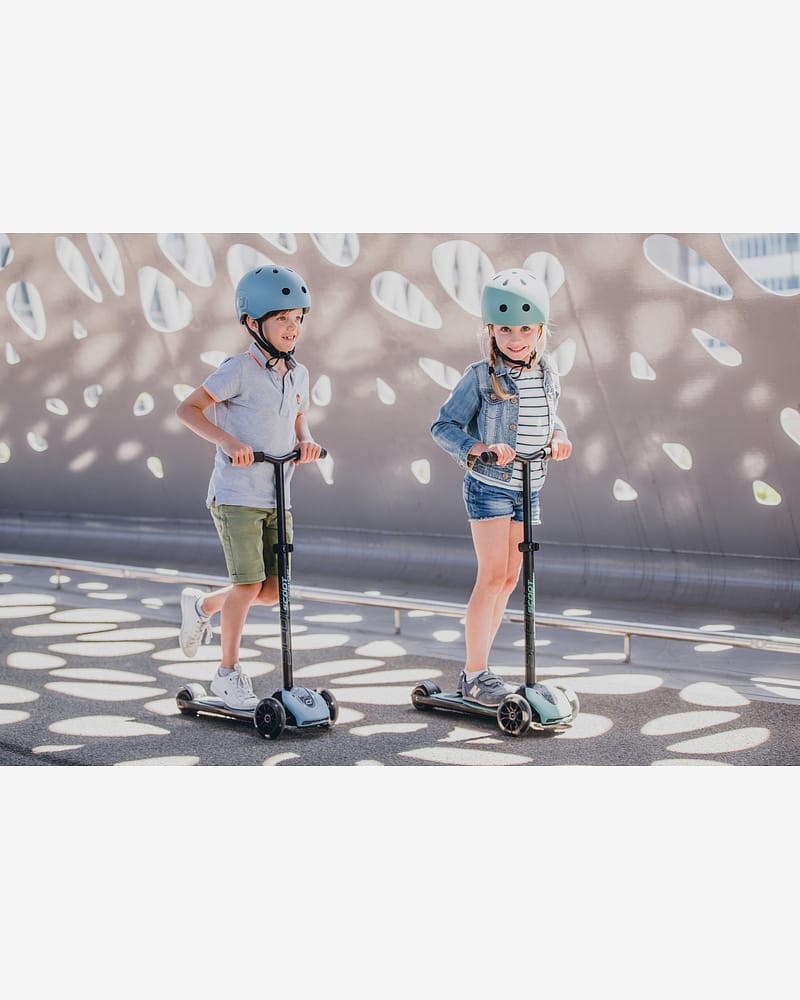 Scoot and Ride Highwaykick 5 Sparkesykkel - med LEDlys i hjul | Barn 5år+