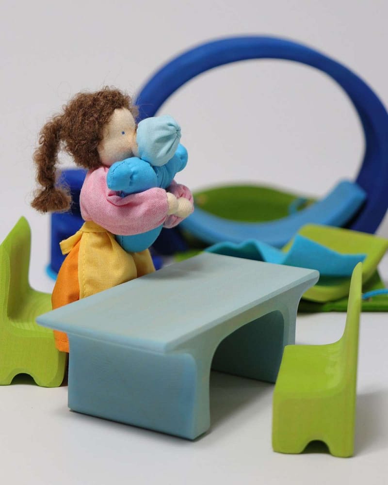 Dukkehus i Tre - Bærbart Byggesett 15pk | Mobile Home