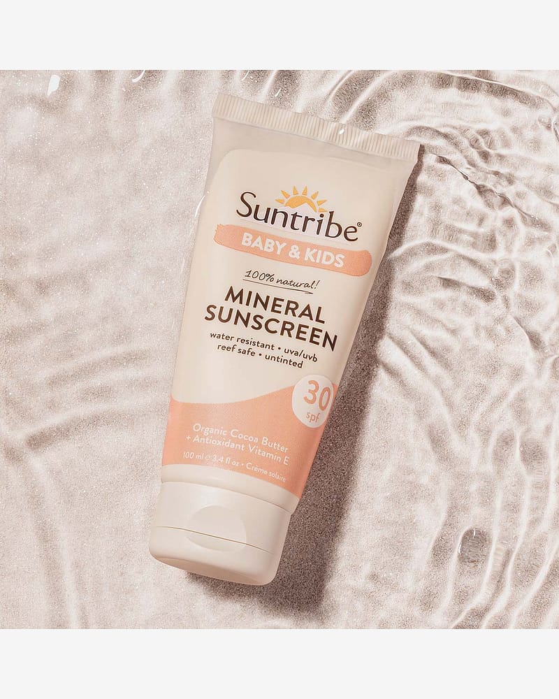Solkrem Baby & Barn SPF30 - Mineral,100% Naturlig - Miljøvennlig | 100ml