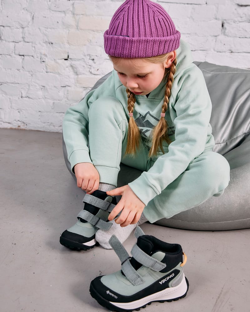 Viking Goretex Overgangssko m/ Ekstremt Godt Grep | Expower Mid GTX 2V