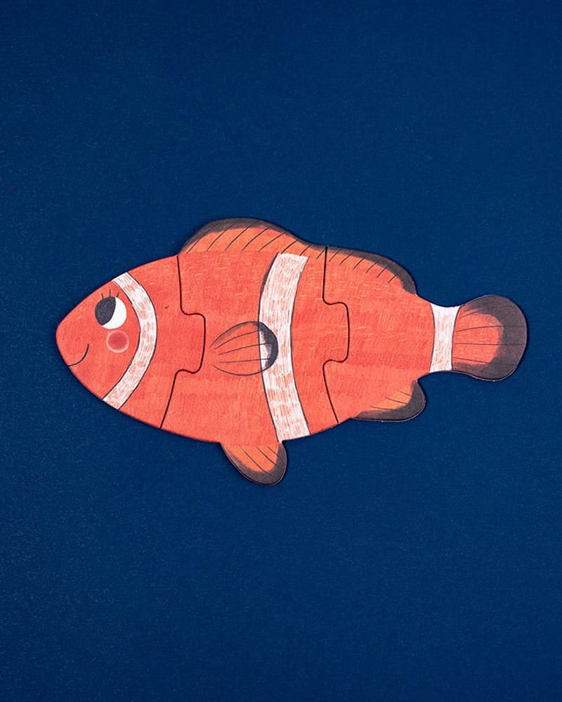 Puslespill 7i1 "Mamma"- Puslespill Barn 2år+| Blue