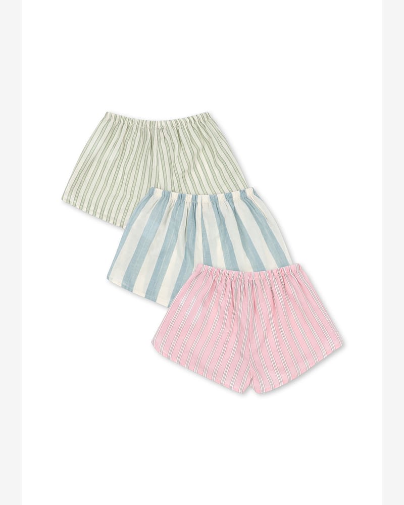 3pk Shorts Barn - 100% Øko Bomull | Asli Shorts GOTS