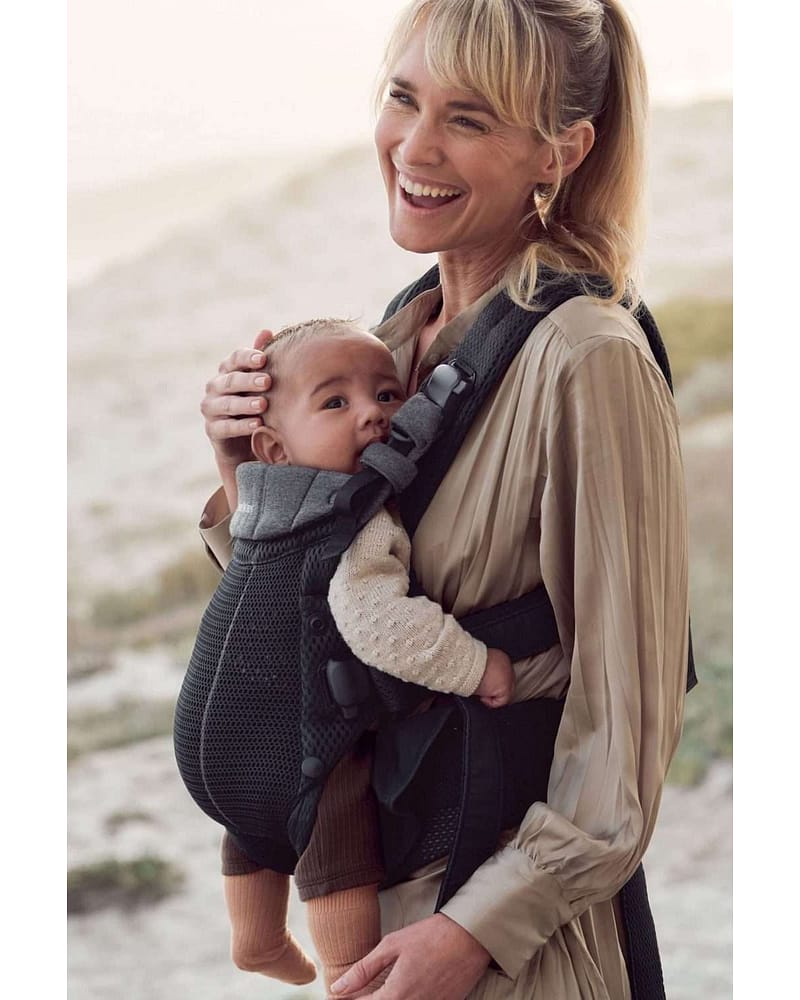 Bæresele Harmony - Front & Rygg - Ekstra Ryggstøtte - Baby Carrier 0-3år