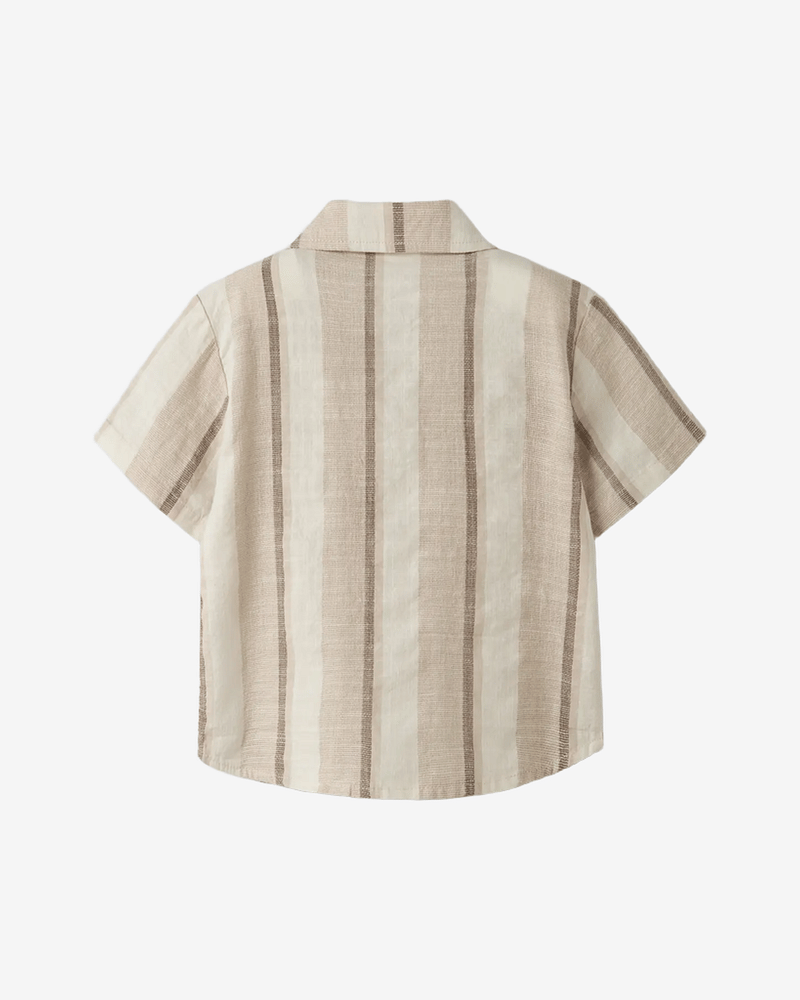 Skjorte Barn Barn - Øko Bomull, Viscose | NMMFIBERT SS LOOSE SHIRT LIL