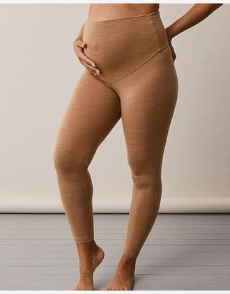 Gravidtights Ull - 95% Økologisk Merino - Sømløs front