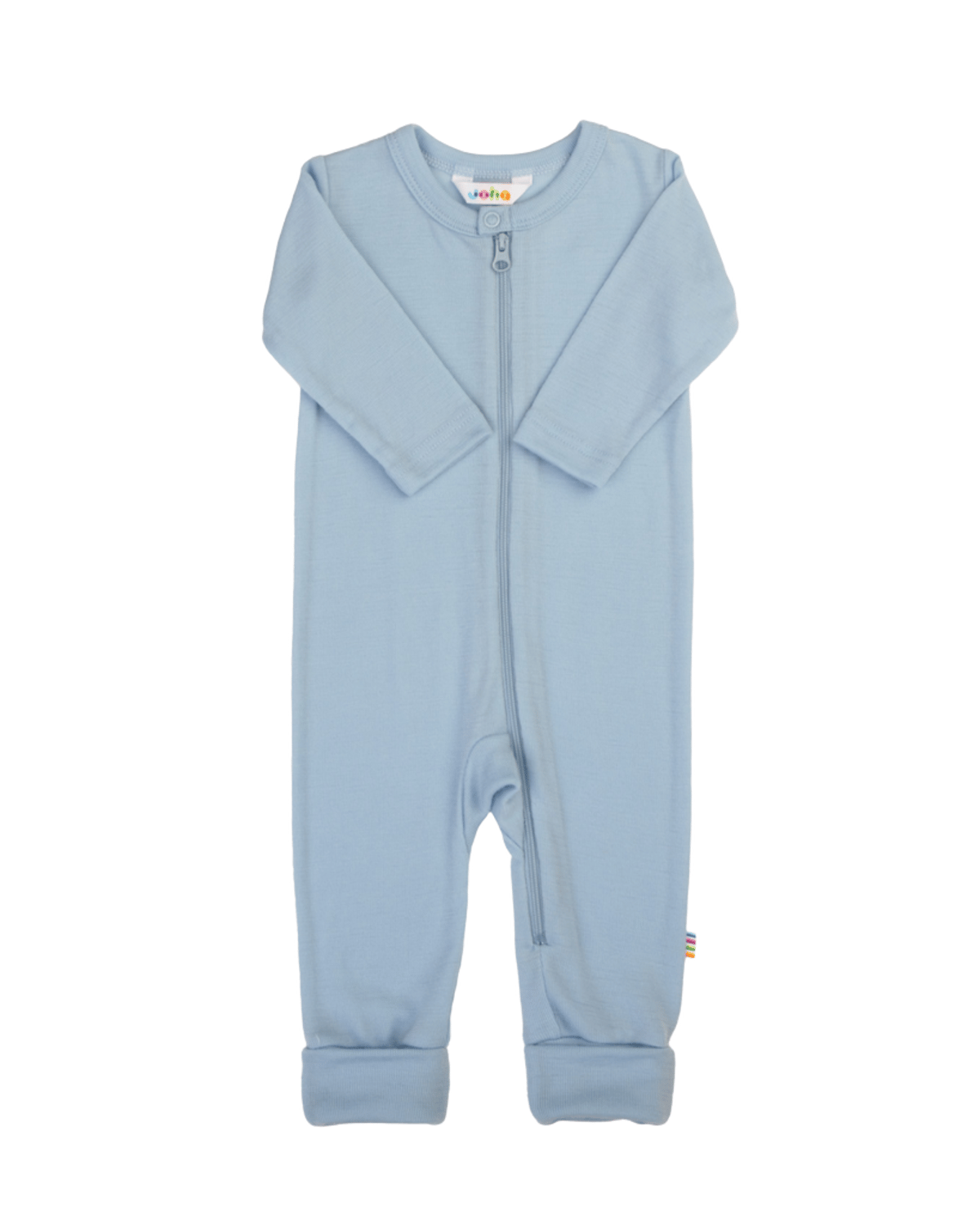 Ullpysj Heldress M/ glidelås og trylleføtter - 100% Merino | Basic