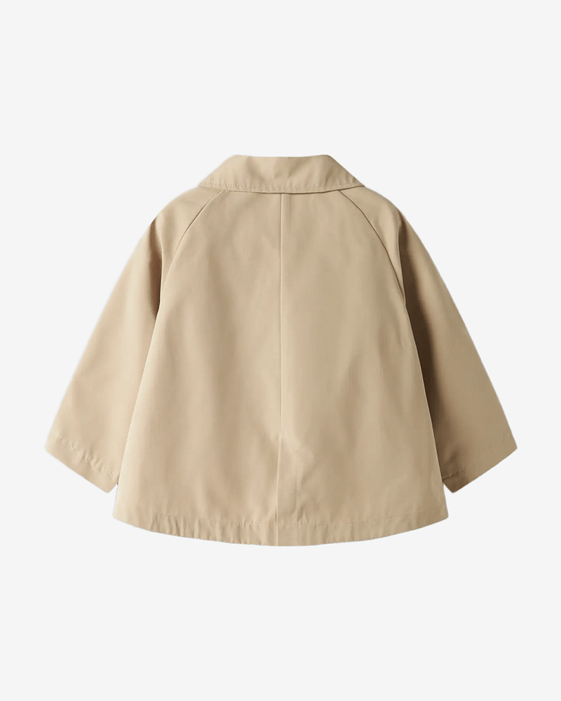 Trench Vår Jakke - Brune knapper | NMFLAMADELIN