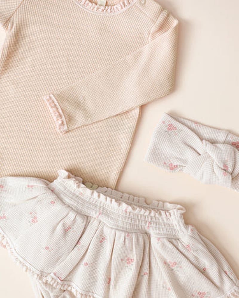Blommer m/ Vaffelstruktur - 100% Øk. Bomull | Skirted Bloomer