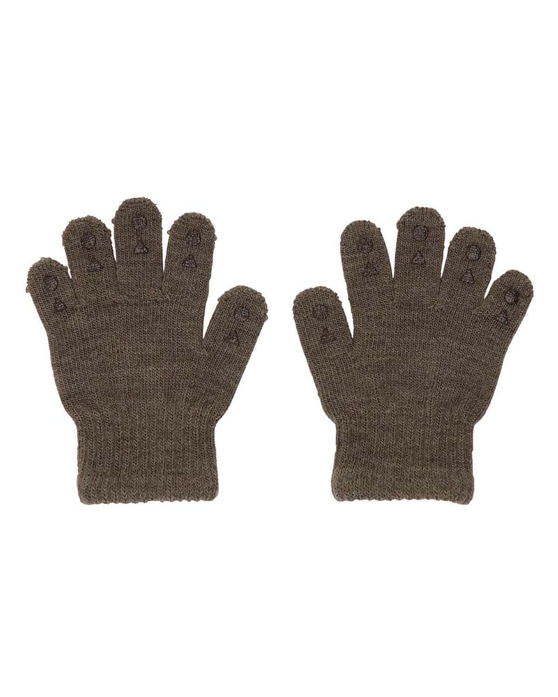 Ullhansker m/ Anti-Skli Knotter | Wool Grip Gloves