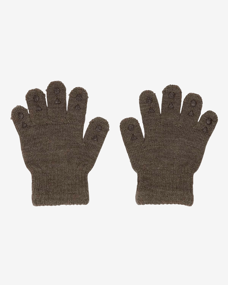 Ullhansker m/ Anti-Skli Knotter | Wool Grip Gloves