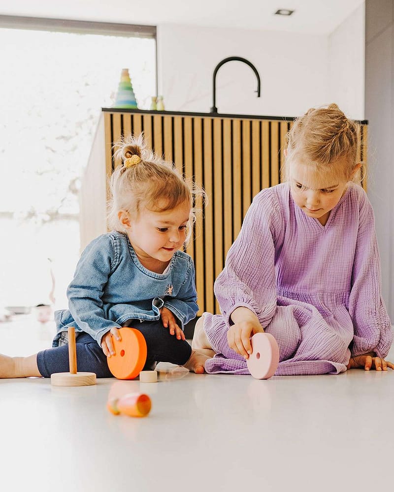 Stabletårn i Tre - Stort 23cm | Conical tower