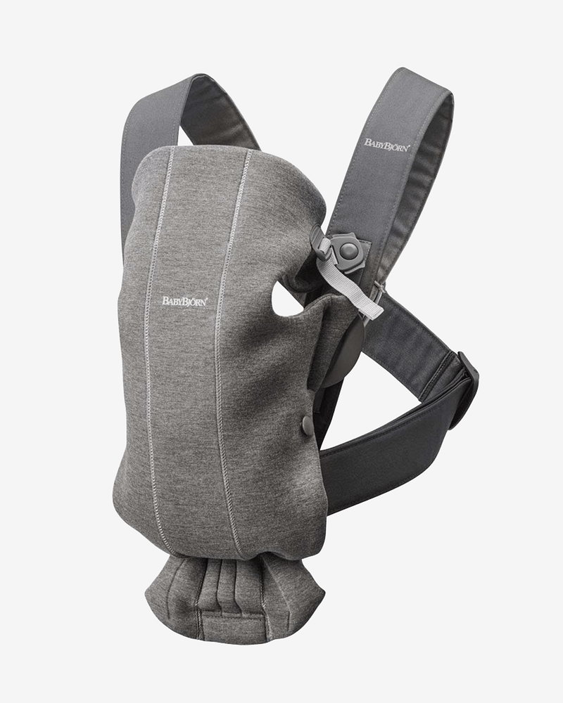 Mini Bæresele Nyfødt - Ekstra Nærhet - Baby Carrier 0-12m, Dark grey